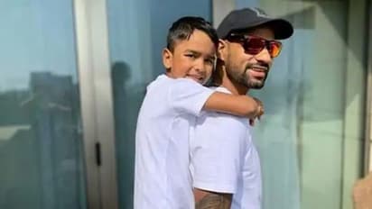 'A year since I saw you': 'Blocked' Shikhar Dhawan's emotional note on son Zoravar's birthday moves fans