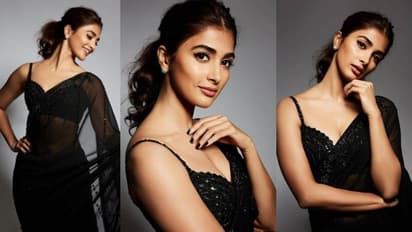 Pooja Hegde: వణికే చలిలో చెమటలు పట్టిస్తున్న పూజా.. పైటకొంగు పక్కకు జరిపి అందాల బ్లాస్టింగ్‌