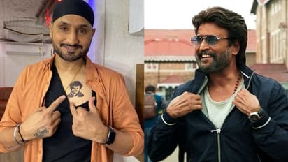 Rajinikanth Birthday : രജനികാന്തിനെ നെഞ്ചിൽ പതിച്ച് ഹർഭജൻ സിംഗ്; 'തലൈവർ' ഫാൻ പൊളിച്ചല്ലോന്ന് ആരാധകർ