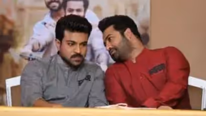 RRR Press Meet : "தமிழ் என் இரண்டாவது தாய்மொழி" ராம் சரண்; தமிழில் பேசிய ஆர் ஆர் ஆர் நாயகர்கள்!!