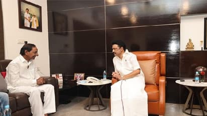 CMStalin : தமிழக முதலவருடன் தெலுங்கானா முதல்வர் திடீர் சந்திப்பு… மோடிக்கு எதிராக திரளும் எதிர்கட்சிகள்!!
