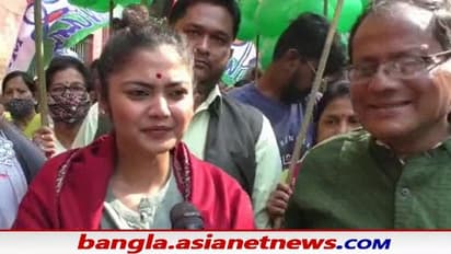 Saayoni GhoshCampaign: আজ তৃণমূল প্রার্থীর প্রচারে সায়নী, সাজো সাজো রব বেহালায়