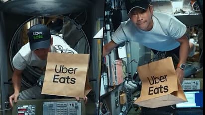 Uber Eats becomes first company to deliver food in space, details inside; Watch video