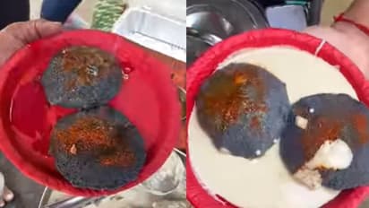 Viral Video : 'കറുത്ത ഇഡ്ഡലി'; വൈറലായി ഒരു 'ഫുഡ് വീഡിയോ'