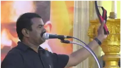 பிரச்சாரத்தின்போது நாம் தமிழர் கட்சி வாகனத்தின் கண்ணாடியை உடைத்த அதிமுகவினர்