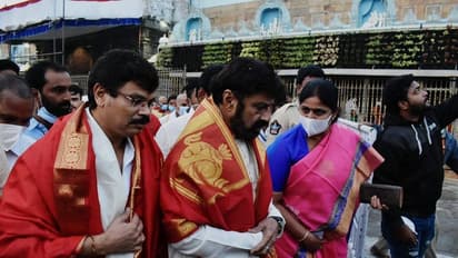 Akhanda team visits Tirumala: తిరుమల శ్రీవారి సేవలో బాలయ్య!