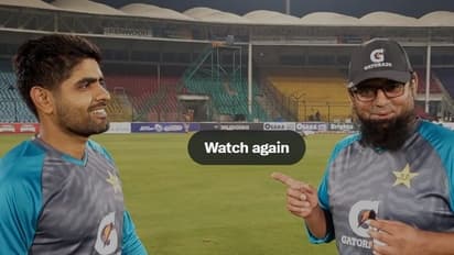 Pakistan vs West Indies : സഖ്ലൈനിന്റെ വെല്ലുവിളി; തോല്വി സമ്മതിച്ച് ബാബര്, അത്താഴവിരുന്നൊരുക്കണം- വീഡിയോ