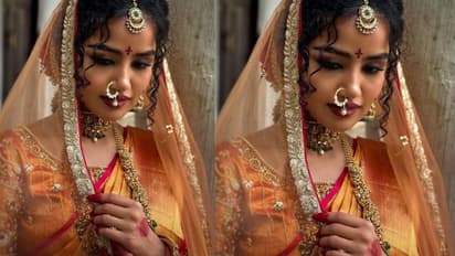 పెళ్లి కూతురు డ్రెస్‌లో అనుపమా హోయలు.. షాక్‌లో అభిమానులు.. గుండె పగిలిపోతుందంటూ గగ్గోలు