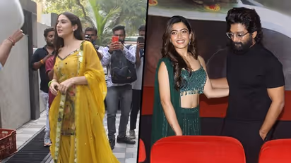 Sara Ali Khan, Allu Arjun, Rashmika Mandanna this is where the stars were spotted today