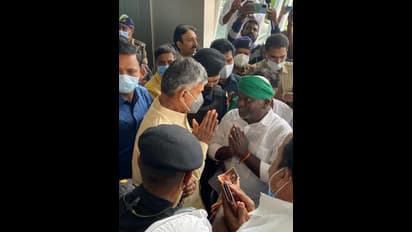 అమరావతి రైతుల సభ : తిరుమలకు చేరుకున్న చంద్రబాబు నాయుడు