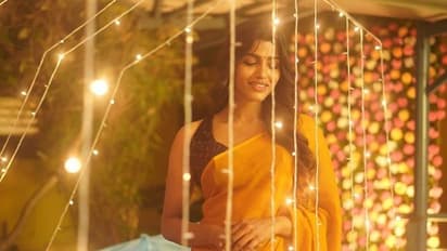 Sai Dhanshika: மிதமான மேக்கப்பில் மிதமிஞ்சிய அழகில்... தேவலோகத்து தேவதையாய் மின்னும் சாய் தன்ஷிகா!