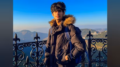 Popular digital content creator Jake Sitlani visits an ancient temple at the highest point of Shimla