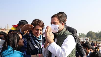 UP Election 2022: Congress party's mega Amethi push, 10,000 cadre join Rahul-Priyanka's 'Pratigya Padyatra'