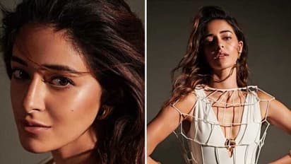 Ananya Pandey stuns in a white swimsuit; compares self with fruit (see pics)