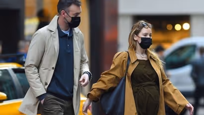 Pregnant Jennifer Lawrence wears maternity dress, goes house hunting in New York with husband Cooke Maroney