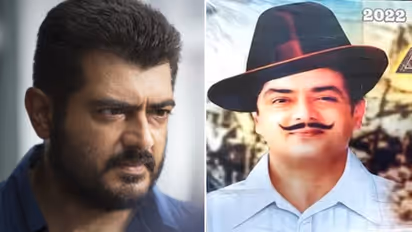 வலிமையும் வரலாறும் அழியாது... அஜித்தை பகத்சிங்காக மாற்றி அதகளப்படுத்திய ரசிகர்கள் - வைரலாகும் போஸ்டர்