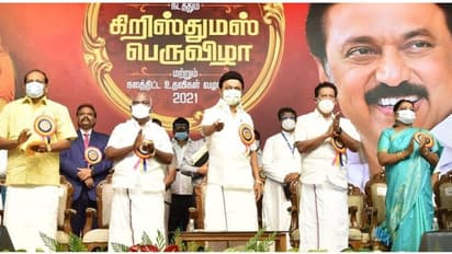 சிறுபான்மையினருக்கு ஏற்றம் தரும் திமுக ஆட்சி தொடக்கம்.. கிறிஸ்துமஸ் விழாவில் முதல்வர் ஸ்டாலின் உறுதி.!