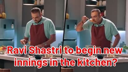 'Something's cooking': Ex-Team India coach Ravi Shastri to begin new innings in the kitchen? (WATCH)
