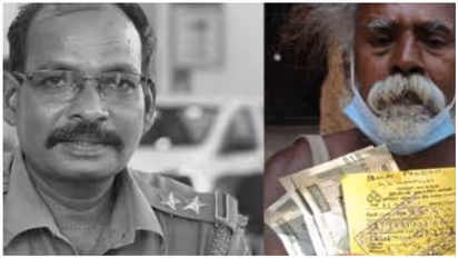 திருட்டு கும்பலால் கொல்லப்பட்ட சிறப்பு எஸ்.ஐ குடும்பத்திற்கு ரூ.30 ஆயிரம் உதவி.. நெகிழ வைத்த பிச்சைக்காரர்.!