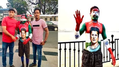 సోనూసూద్ పై వీరాభిమానం.. ట్యాంక్ బండ్ వద్ద హంగామా