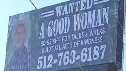 കൂടെ നടക്കാനും പരസ്പരം 'കെയർ ചെയ്യാനും' ഒരു പെണ്ണിനെ വേണം, വീടിനടുത്ത് പരസ്യബോർഡ് വച്ച് 66 -കാരൻ