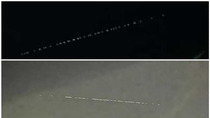 Mysterious flying objects : ആകാശത്ത് നിഗൂഢമായ പറക്കുന്ന വസ്തുക്കള്, അന്തംവിട്ട് ജനം