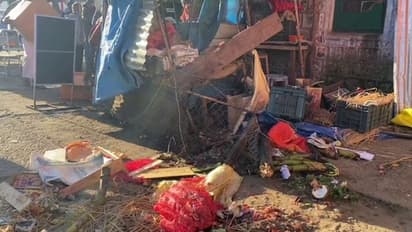 Wild Elephant Attack : മൂന്നാറിലെ പാൽരാജിന്റെ പെട്ടിക്കട അഞ്ചാം തവണയും തകർത്തെറിഞ്ഞ് കാട്ടാന