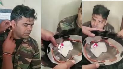 വിഗ്ഗിനുള്ളില്‍ ഇയർഫോൺ, എസ്ഐ പരീക്ഷയ്ക്ക് ഹൈടെക്ക് കോപ്പിയടി; ഉത്തര്‍ പ്രദേശില്‍ യുവാവിനെ കൈയ്യോടെ പൊക്കി