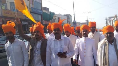 जयुपर में जुटे देशभर से लाखों राजपूत, हेलिकॉप्टर से फूलों की बारिश..स्वागत में लगे कई राज्यों के मंत्री-विधायक