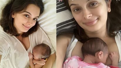 Evelyn Sharma : উন্মুক্ত স্তনযুগল, প্রকাশ্যেই মেয়েকে স্তন্যপান করিয়ে নিজেকে পূর্ণ মনে করছেন ইভলিন