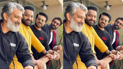 Rana with RRR: రామ్, భీమ్లతో భళ్లాలదేవ.. ఫోటో అదిరిపోయిందిగా.. వైరల్