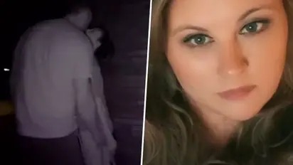 Oops! TikTok user catches husband kissing his mistress on home doorbell camera