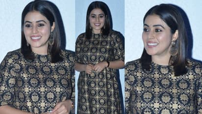 Dhee Purna New Stills: నవ్వులతో వెన్నెల పూయిస్తున్న పుత్తడి బొమ్మ పూర్ణ... చుడిదార్ లో మెరిసిన బ్యూటీ