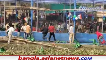 TMC in Basanti: কোন্দল মেটানোর মঞ্চেই ফের ঝামেলা, বাসন্তীতে রক্তাক্ত তৃণমূলের রক্তদান শিবির