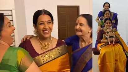 Sowbhagya Venkitesh : നാല് തലമുറകൾ ഒന്നിച്ചപ്പോള്‍; ഫോട്ടോഷൂട്ടുമായി സൗഭാഗ്യ വെങ്കിടേഷ്