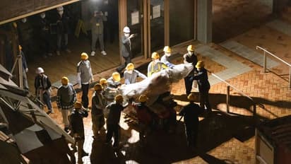 Tiananmen Square: ചൈന കണ്ണുരുട്ടി, പ്രതിഷേധ സ്മാരകങ്ങള് വീണ്ടും തച്ചുടച്ച് ഹോങ്കോംഗ്