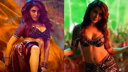 Samantha Item Song: దుమ్ములేపుతున్న సమంత `ఊ అంటావా ` సాంగ్‌.. పూర్తి వీడియో సాంగ్‌ రిలీజ్‌