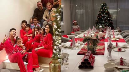 Merry Christmas 2021: MS Dhoni, Cristiano Ronaldo, Lionel Messi celebrate with family (See pictures)