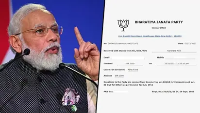 'Help make BJP strong...': PM Modi, Amit Shah, JP Nadda donate Rs 1000 to party fund
