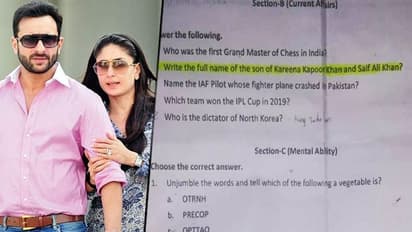 MP: Private school asks Saif Ali Khan, Kareen Kapoor’s son’s name in exam
