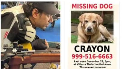 മൂന്ന് ദിവസത്തെ തിരച്ചില്; ഒടുവില് സിദ്ധാര്ത്ഥിന് തന്റെ നായയെ തിരിച്ചുകിട്ടി