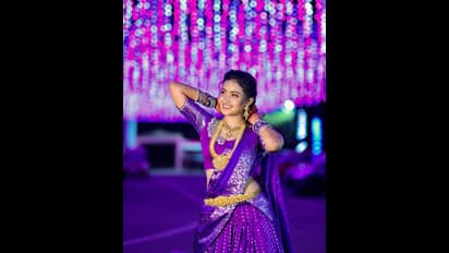 పైట చాటు నుండి నెలవంకలా తొంగి చూస్తున్న నడుము.. లంగా ఓణీలో అసలైన అందాలు చూపిస్తున్న దీపికా పిల్లి