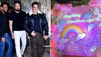 Salman Khan's 56th birthday bash: Insides pictures and videos of actor cutting cake and more
