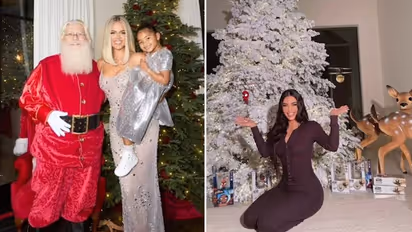 Did Kim Kardashian celebrate Christmas with Pete Davidson? See pictures and videos