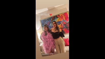 ಕೊರೋನಾದಿಂದ ಚೇತರಿಸಿಕೊಂಡ ಬೇಬೋ Christmas ಪಾರ್ಟಿಯಲ್ಲಿ!