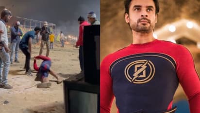 Minnal Murali : നായകന്റെ വസ്‍ത്രത്തില്‍ ചെളി പുരട്ടുന്ന വീഡിയോയുമായി ബേസില്‍, 'പക പോക്കുവാണോ'യെന്ന് ടൊവിനൊ