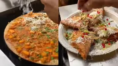 Viral Video : 'ഫ്രൂട്ട്സ് ദോശ'; ഭക്ഷണപ്രേമികളെ ആകര്ഷിച്ച് വീഡിയോ...