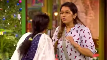 சபாஷ்... Biggboss வீட்டுக்குள் அடிதடி சண்டையில் இறங்கிய பிரியங்கா-தாமரை! Promo உள்ளே..