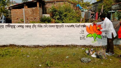 Municipal Election: পুরভোটের নির্ঘণ্ট ঘোষণার পরই চন্দননগর-শিলিগুড়িতে শুরু প্রচার, দেওয়াল লিখন