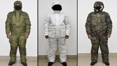 New extreme cold weather military clothing withstands up to minus 50 degree Celsius
